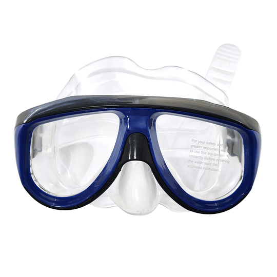 Kit de Buceo Snorkel y Mascara Antiparras DBG1013 Color Azul