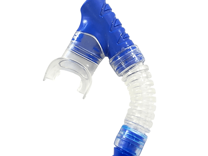 Kit de Buceo Snorkel y Mascara Antiparras DBG1013 Color Azul 6