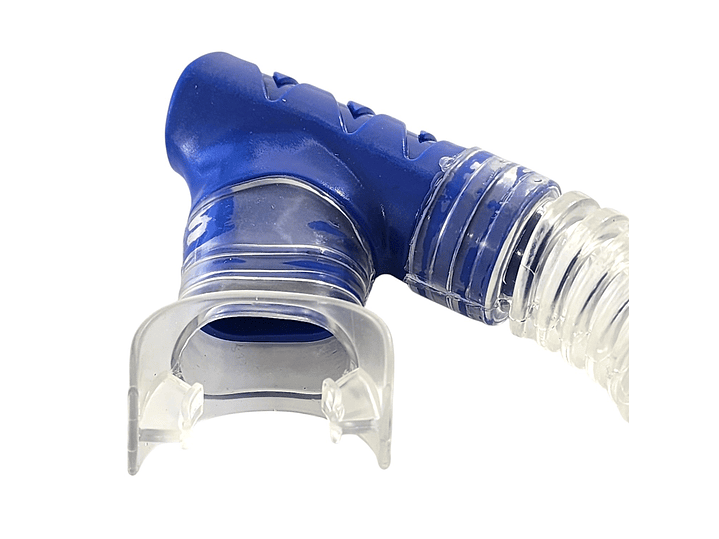 Kit de Buceo Snorkel y Mascara Antiparras DBG1013 Color Azul 7