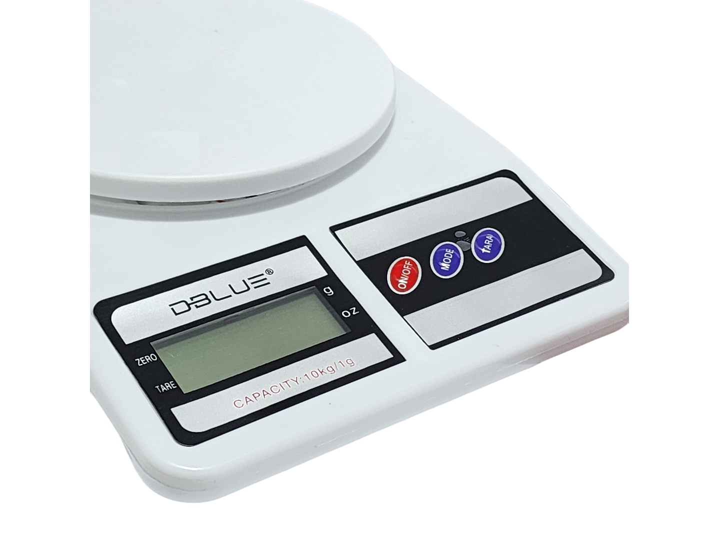 Balanza Pesa para Cocina Digital Dblue 10kg DBPDWS33W 3