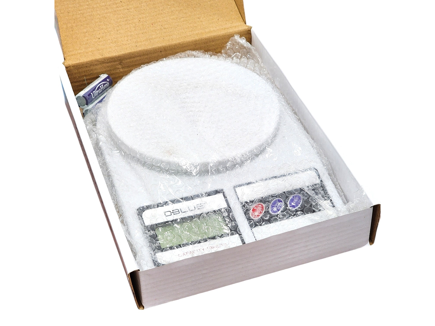 Balanza Pesa para Cocina Digital Dblue 10kg DBPDWS33W 6