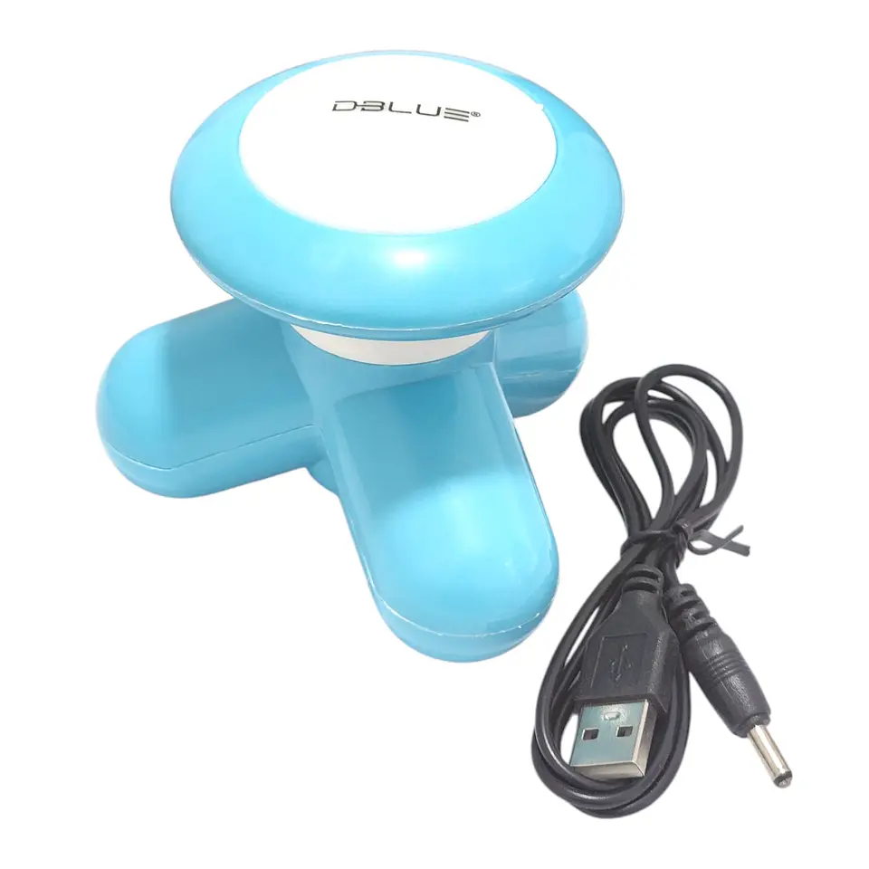 Mini Masajeador Para Cuello y Cabeza Dblue Azul DBMAS01BL 5