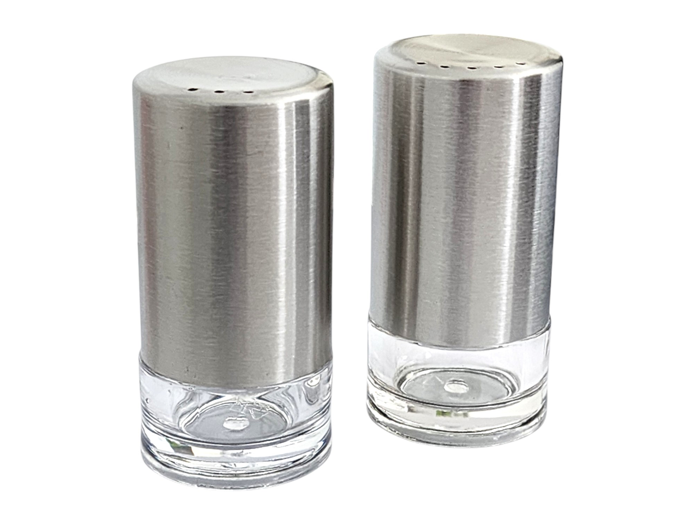 Set de Salero y Pimentero Acrílico y Acero 14189 1