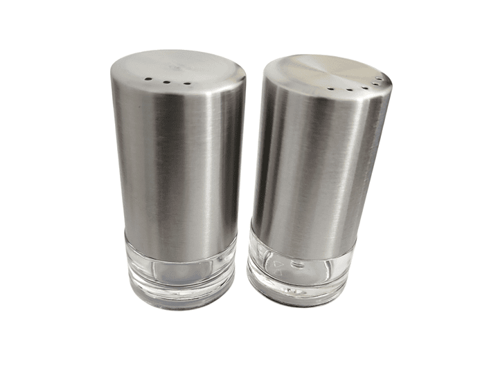 Set de Salero y Pimentero Acrílico y Acero 14189 2