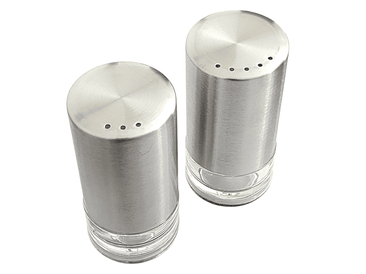 Set de Salero y Pimentero Acrílico y Acero 14189 3