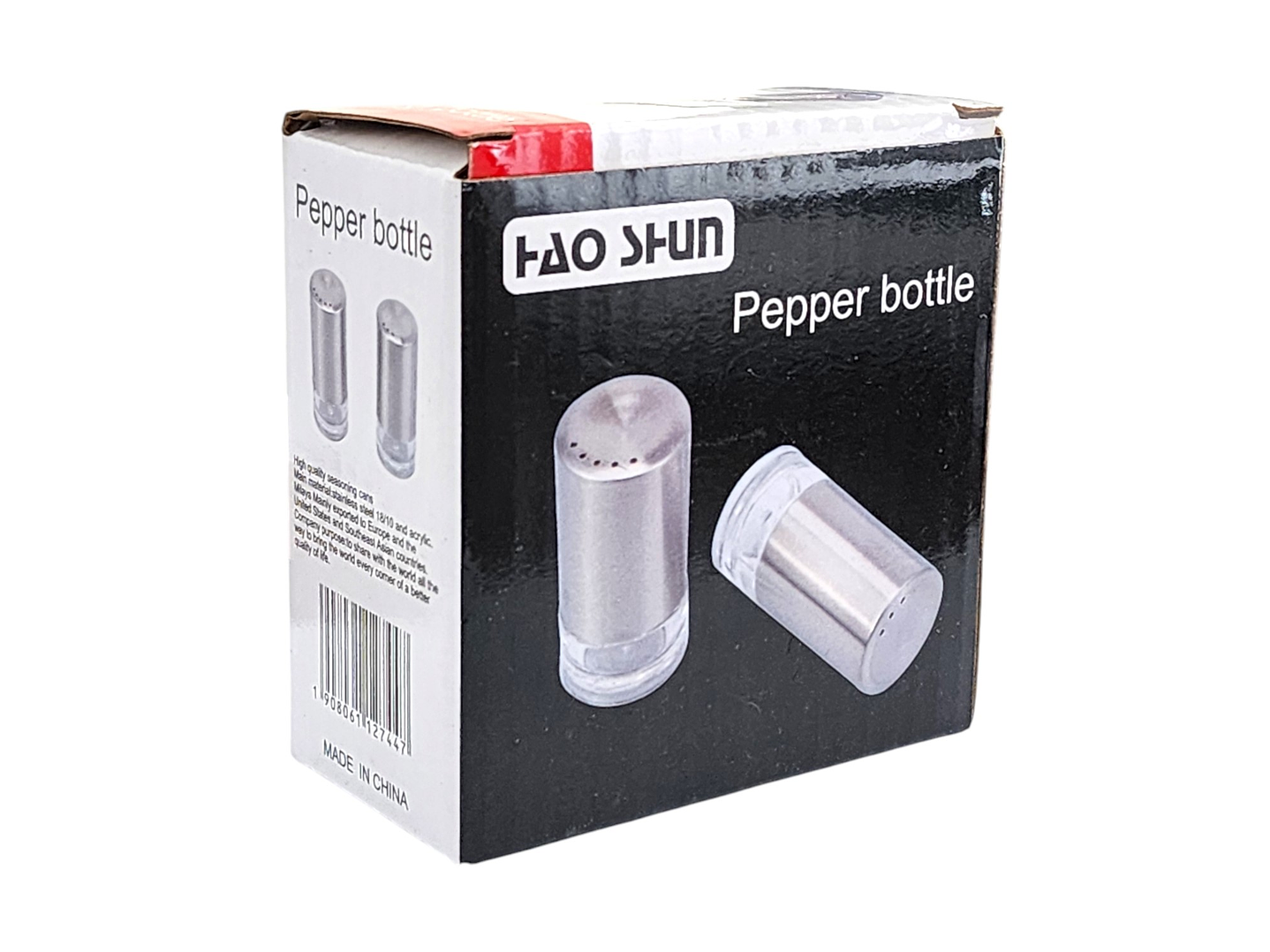 Set de Salero y Pimentero Acrílico y Acero 14189 6