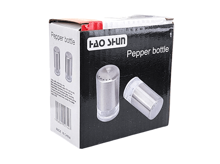 Set de Salero y Pimentero Acrílico y Acero 14189 6