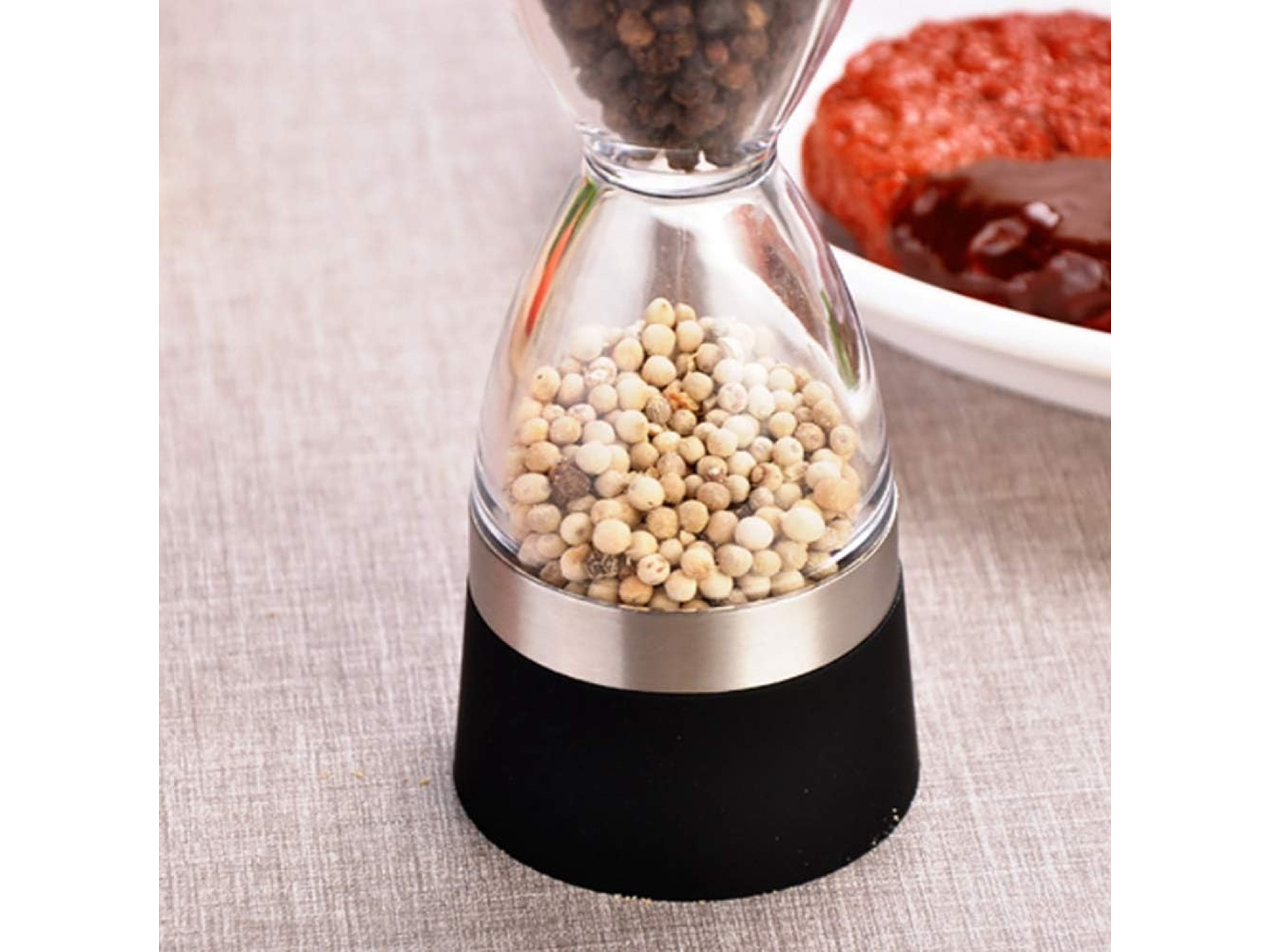 Molinillo de Pimienta de Acero Inoxidable Elegante 14191 7