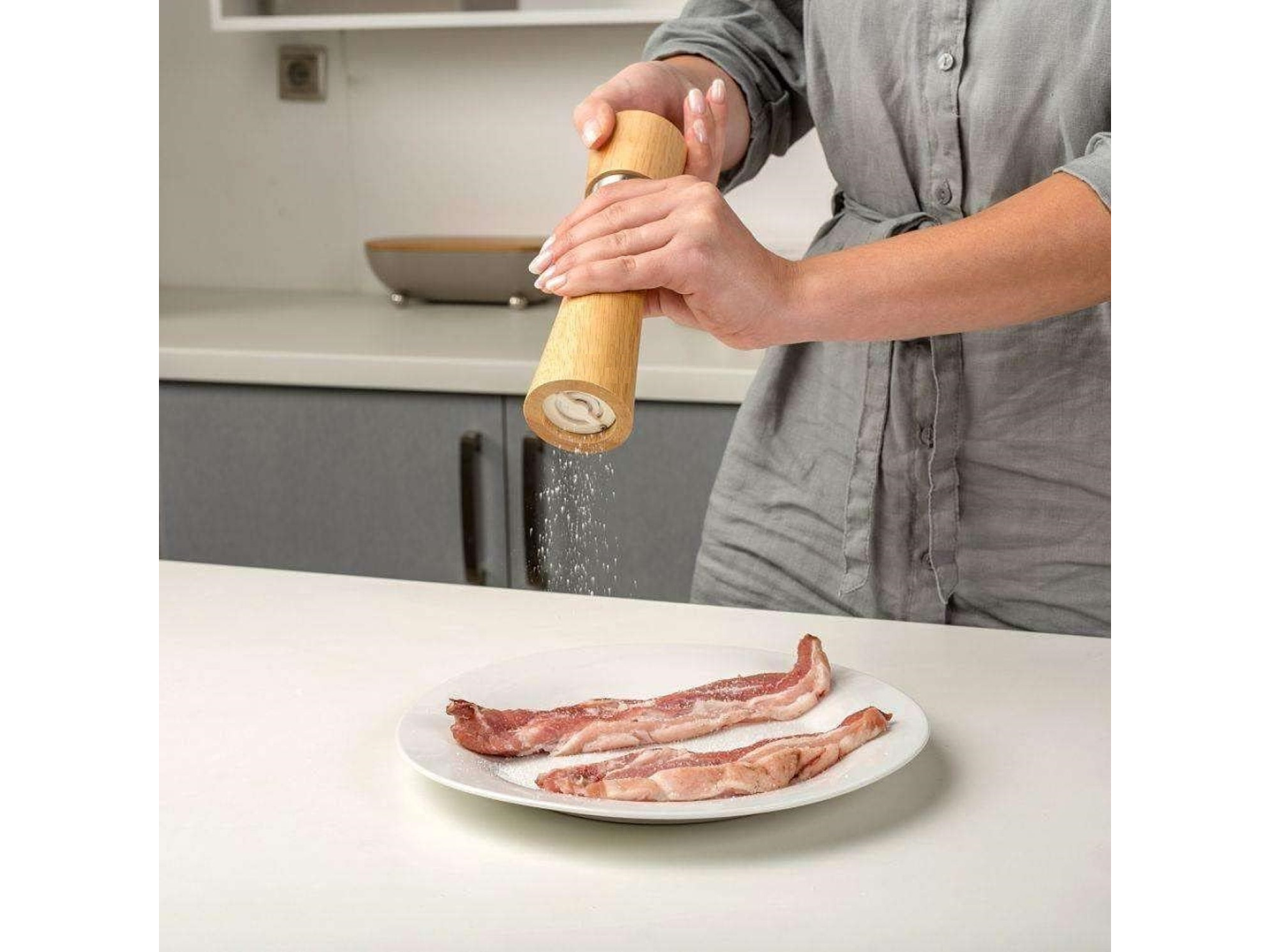 Molinillo de madera y Cerámica para Especias 14198 8