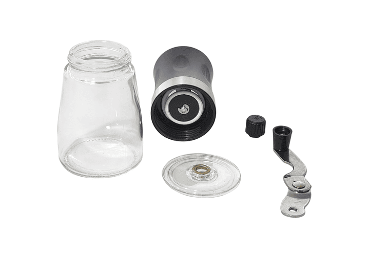 Molinillo de Café Manual Moledor De Granos Vidrio 14295 5