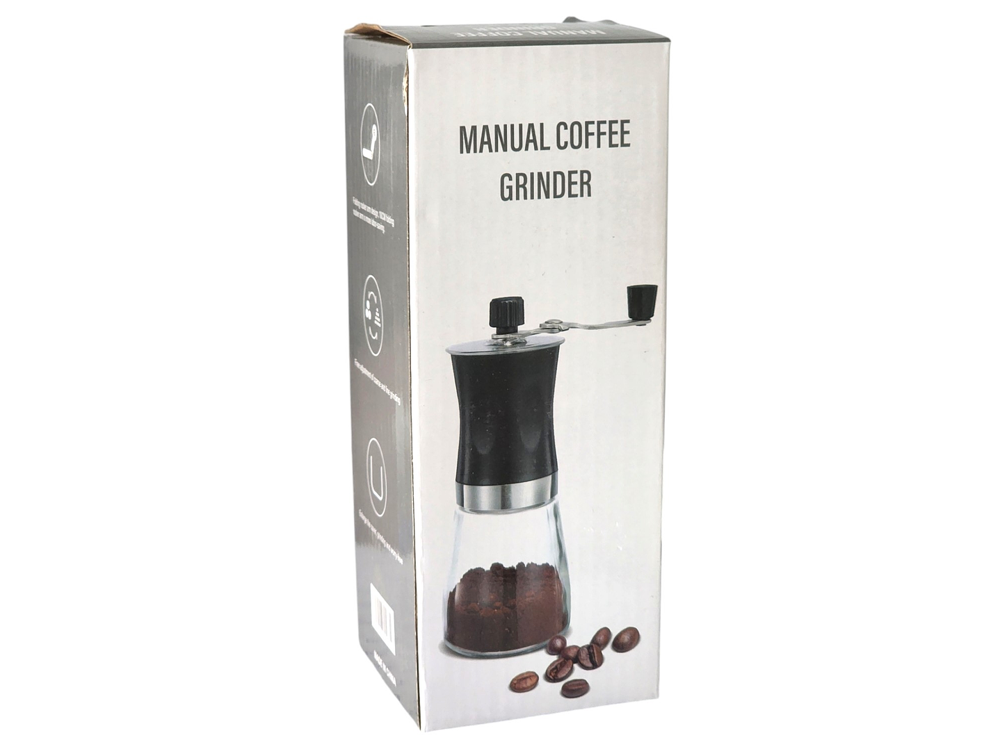 Molinillo de Café Manual Moledor De Granos Vidrio 14295 9