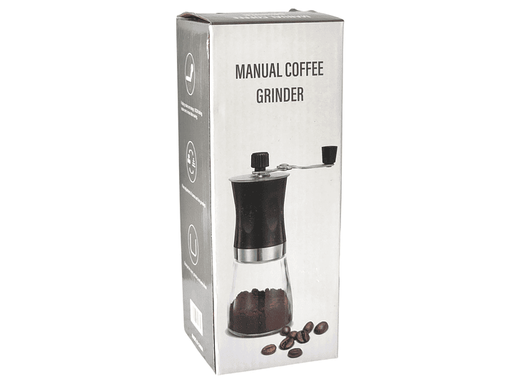 Molinillo de Café Manual Moledor De Granos Vidrio 14295 9