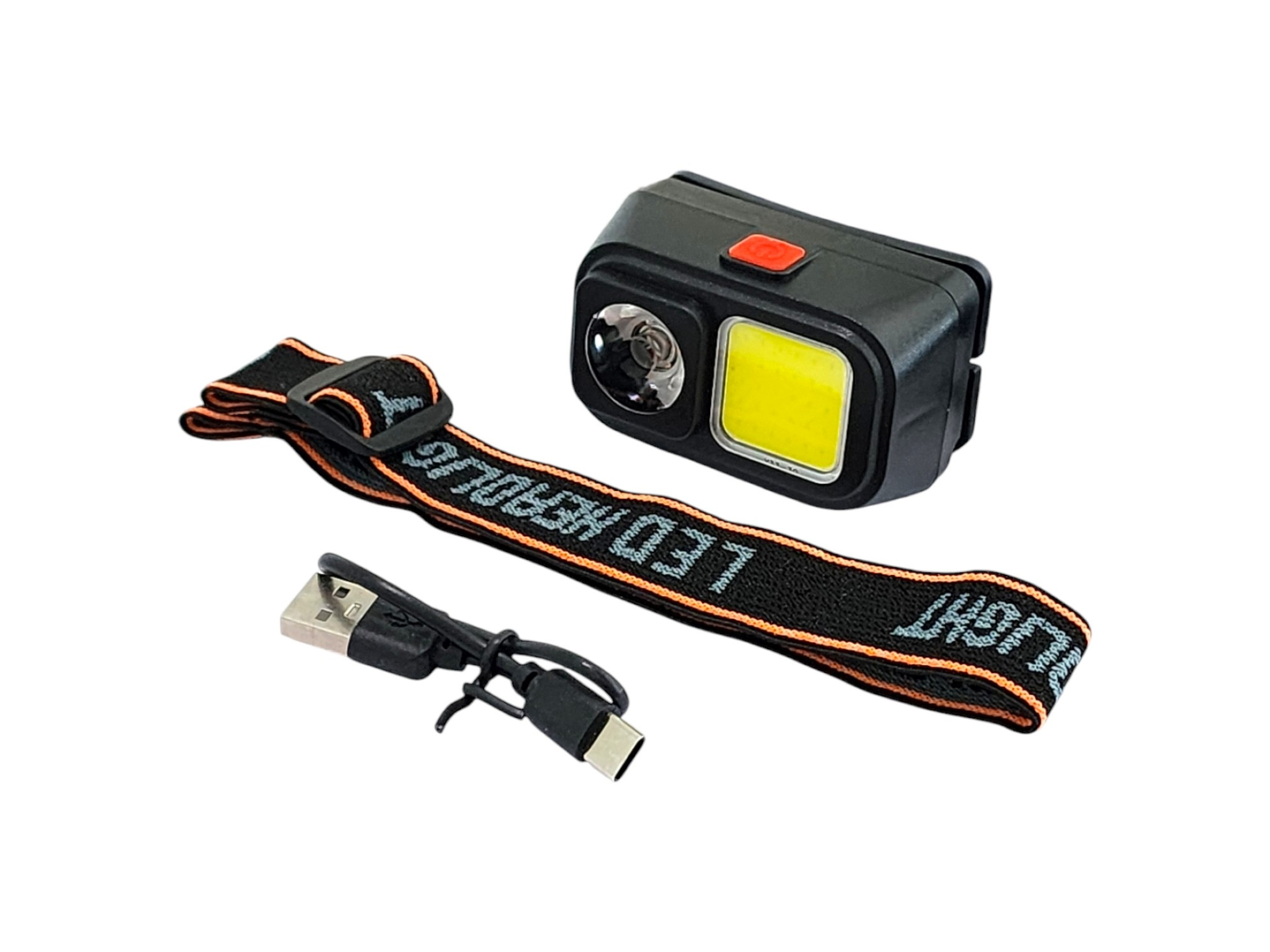 Linterna LED Recargable COB para Bicicleta 15474 8