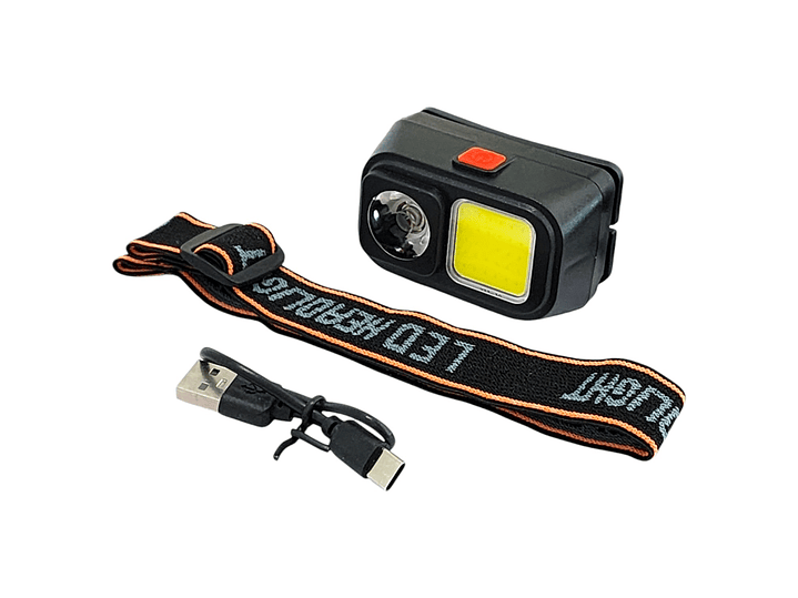 Linterna LED Recargable COB para Bicicleta 15474 8