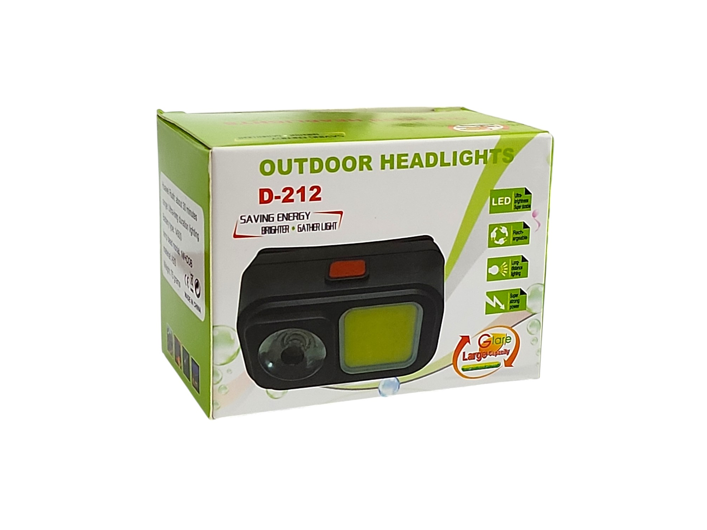 Linterna LED Recargable COB para Bicicleta 15474 9