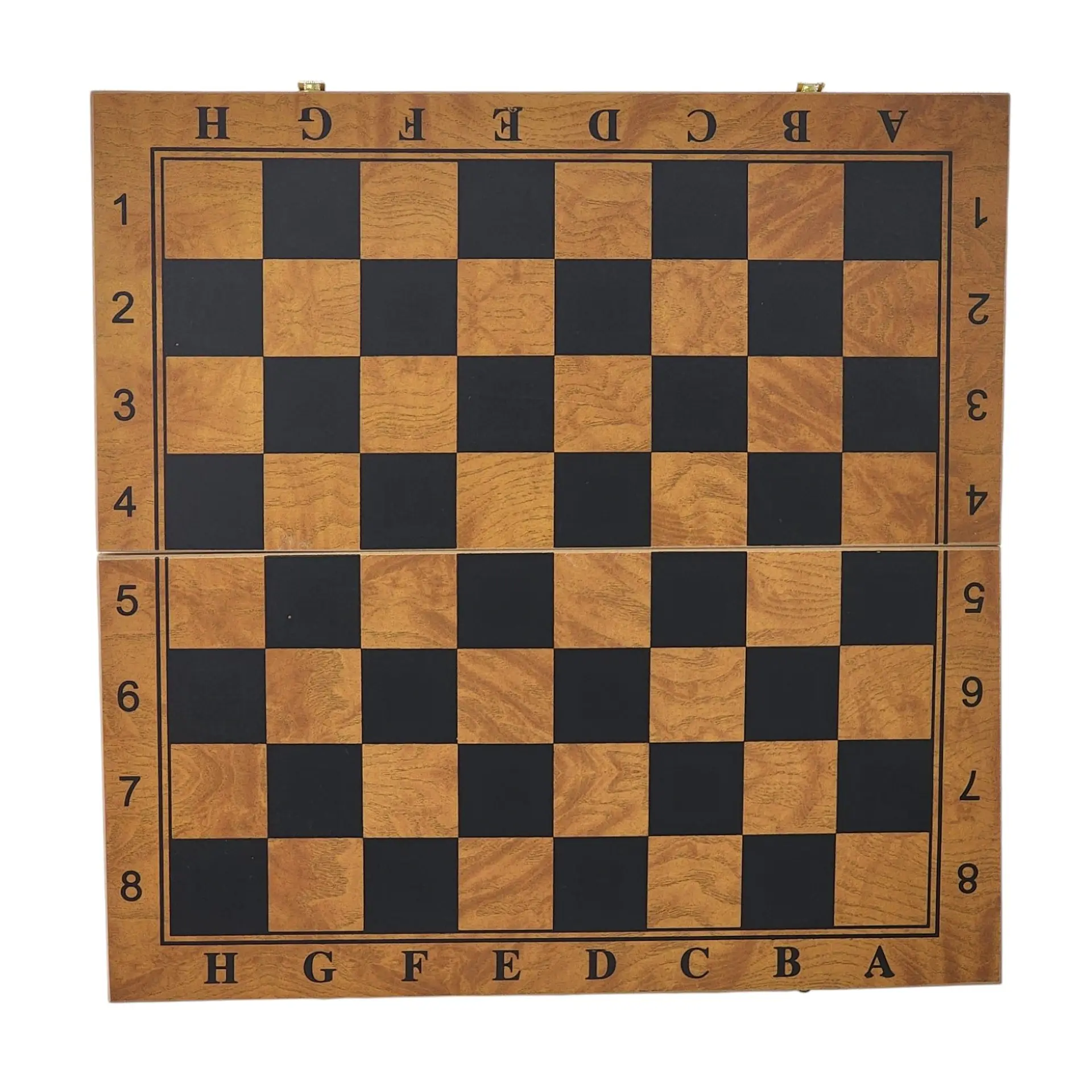 Juego de Madera 3 en 1 Ajedrez, Damas, Backgammon Plegable  5