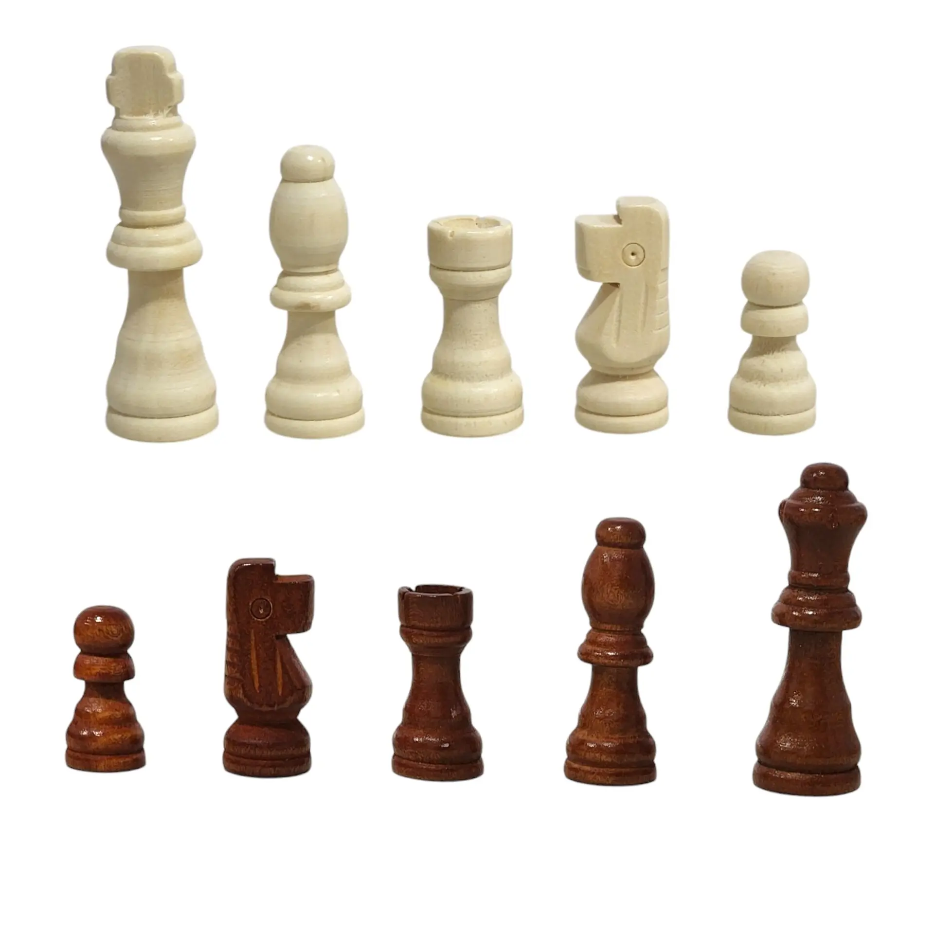 Juego de Madera 3 en 1 Ajedrez, Damas, Backgammon Plegable  9