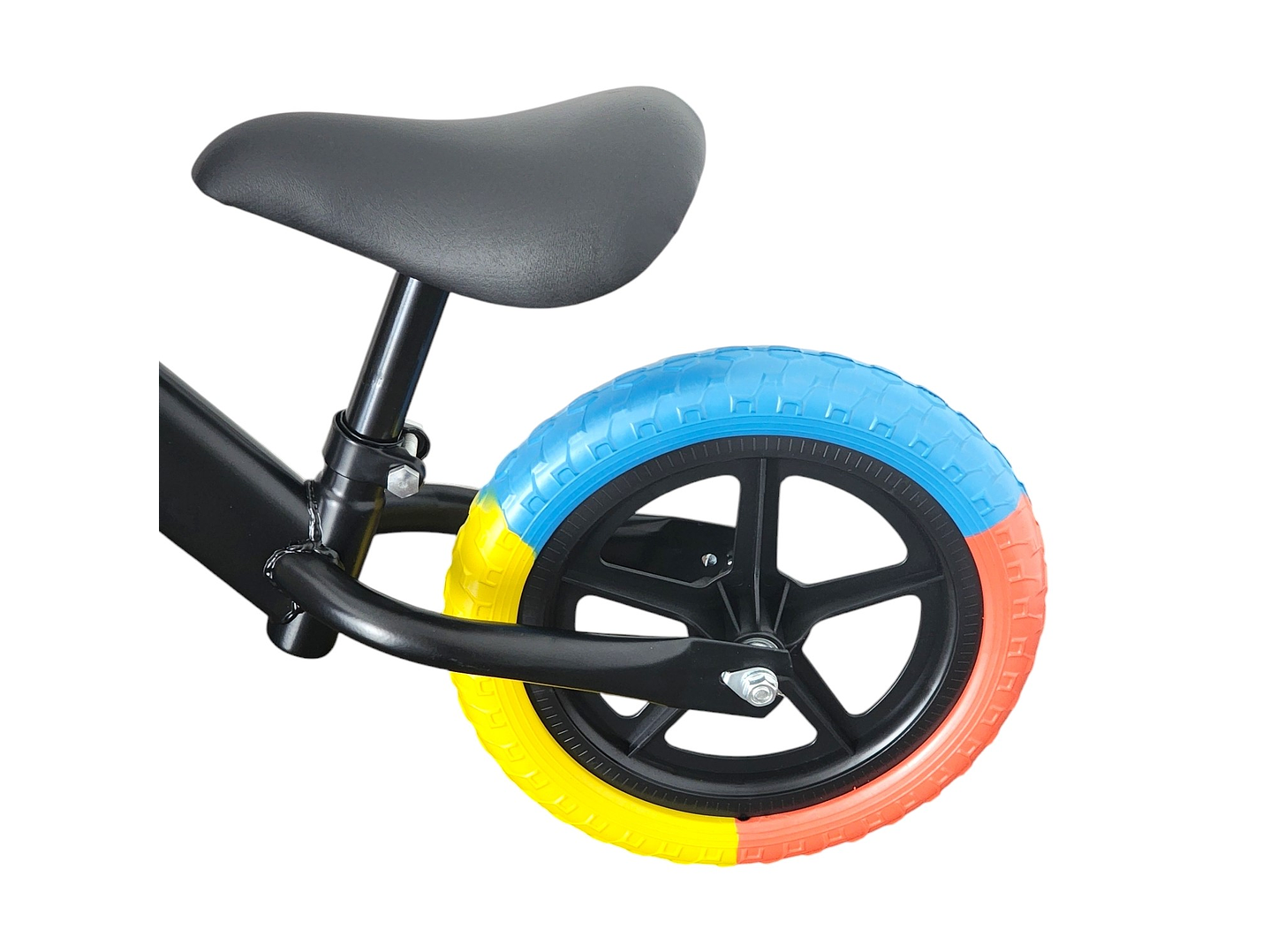 Bicicleta Equilibrio Sin Pedales de Aprendizaje Negro 19137 5