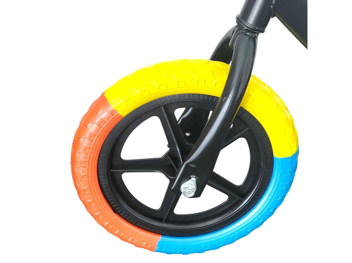 Bicicleta Equilibrio Sin Pedales de Aprendizaje Negro 19137 6