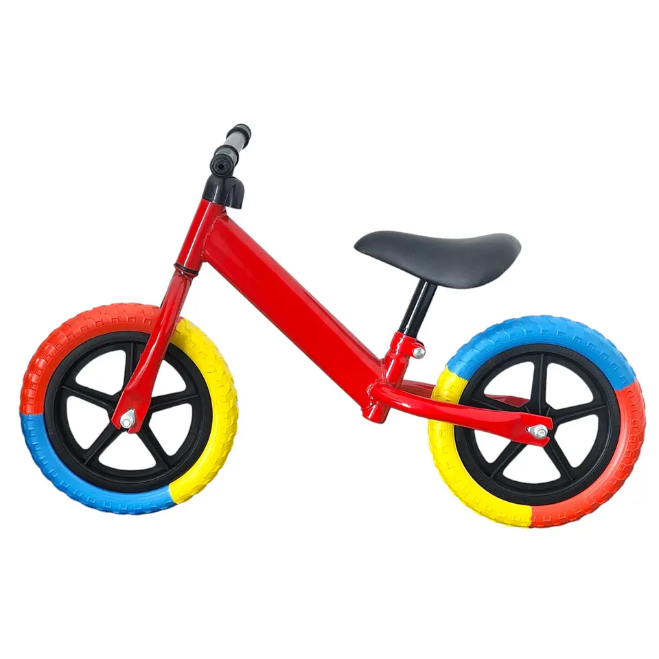 Bicicleta Equilibrio Sin Pedales de Aprendizaje Rojo 19137 2