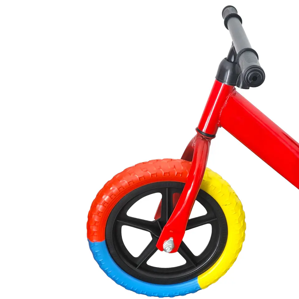 Bicicleta Equilibrio Sin Pedales de Aprendizaje Rojo 19137 4