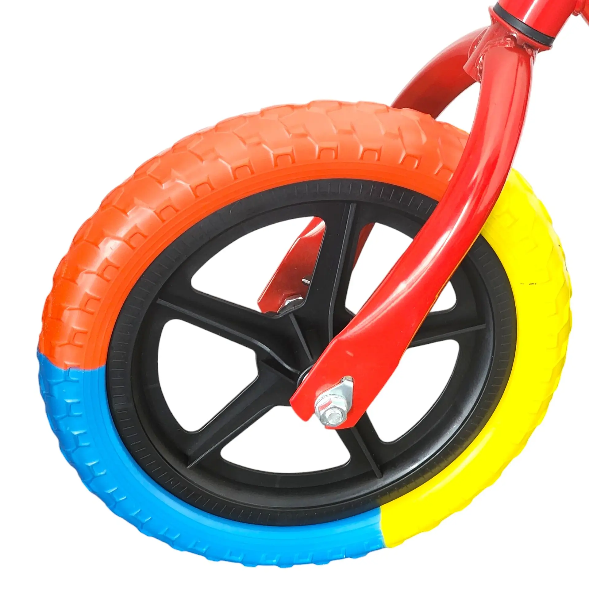 Bicicleta Equilibrio Sin Pedales de Aprendizaje Rojo 19137 6