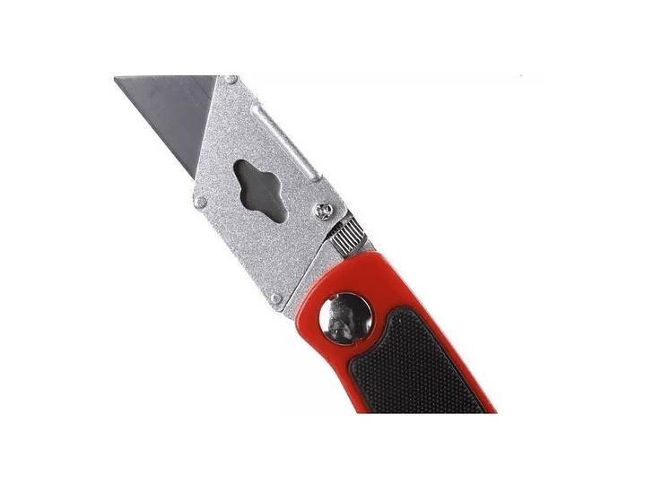 Corta Cartón Cutter Plegable con 6 Hojas de Repuesto 00092 2
