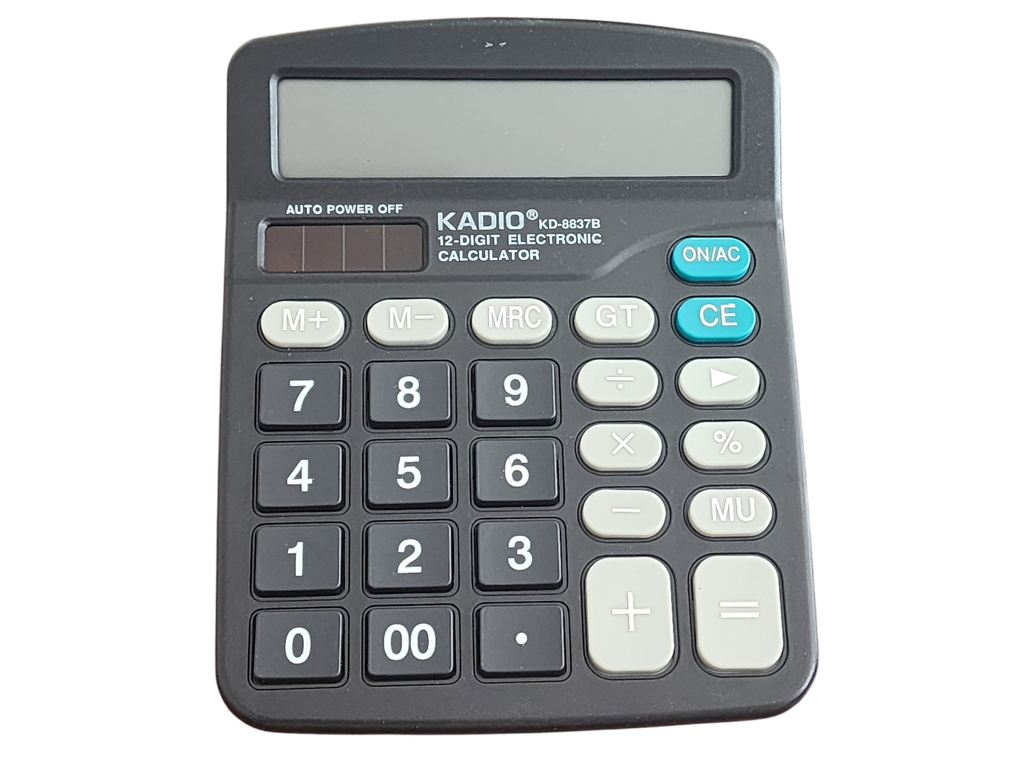 Calculadora Kadio KD-8837B de 12 Dígitos 11035 1