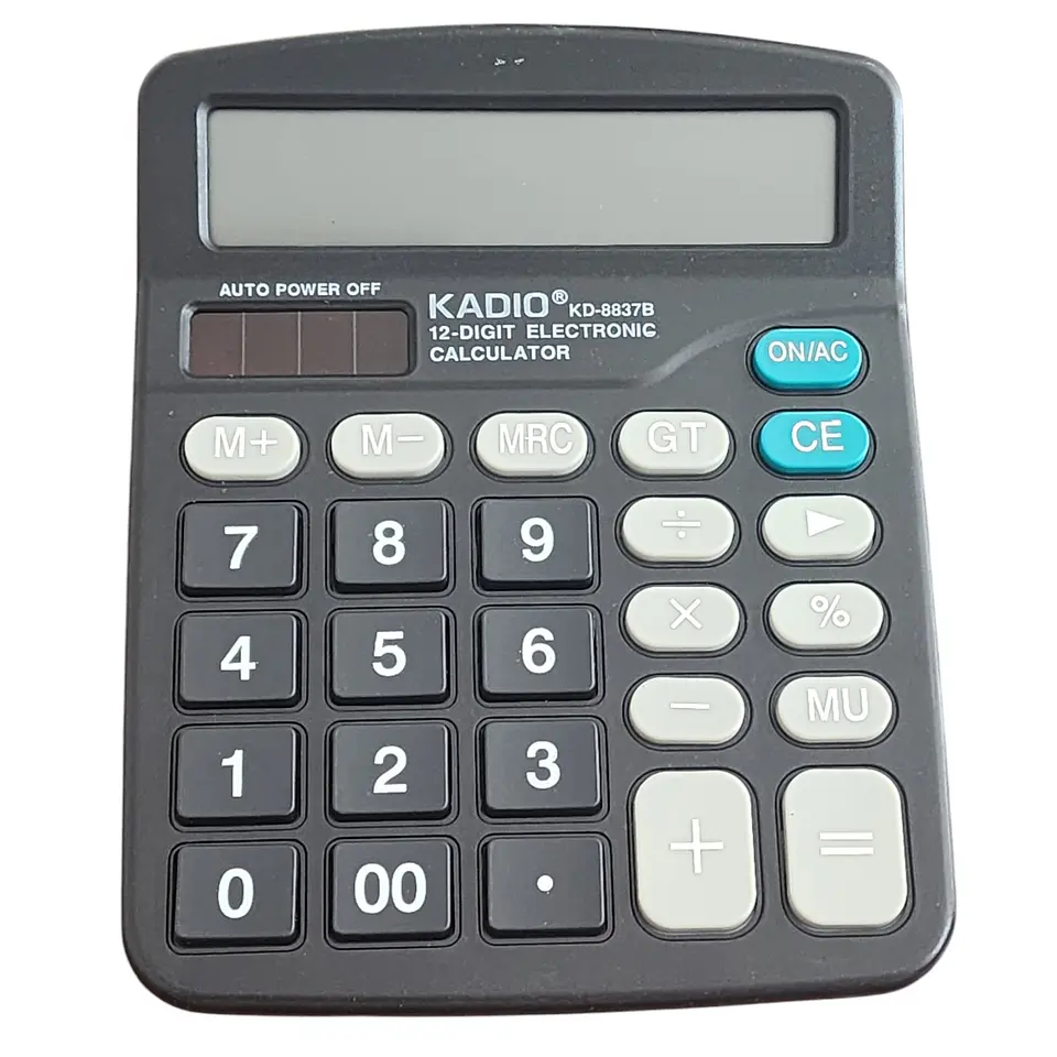 Calculadora Kadio KD-8837B de 12 Dígitos 11035 1