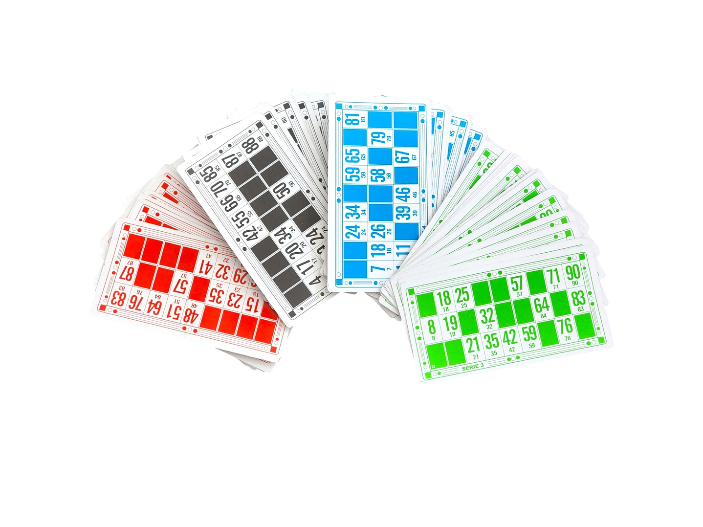 Juego de Bingo Lotería Cartón y Madera 12053 3