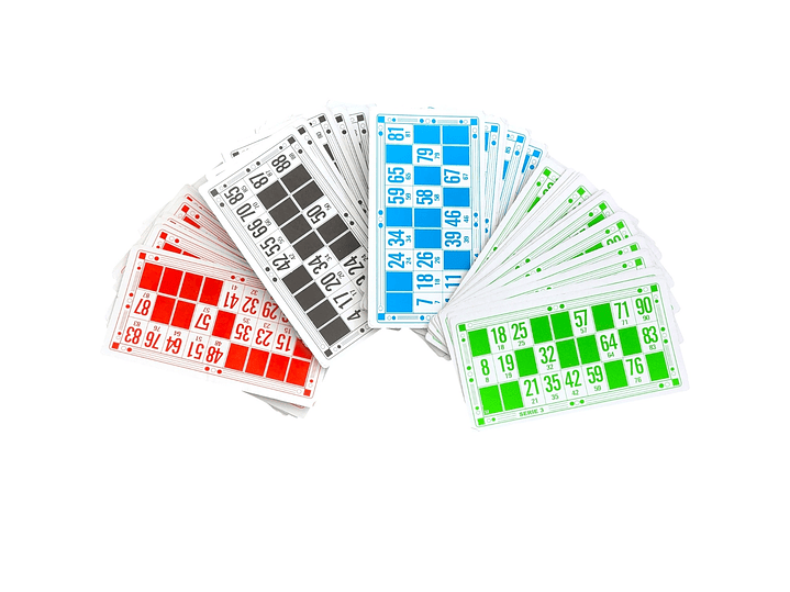 Juego de Bingo Lotería Cartón y Madera 12053 3