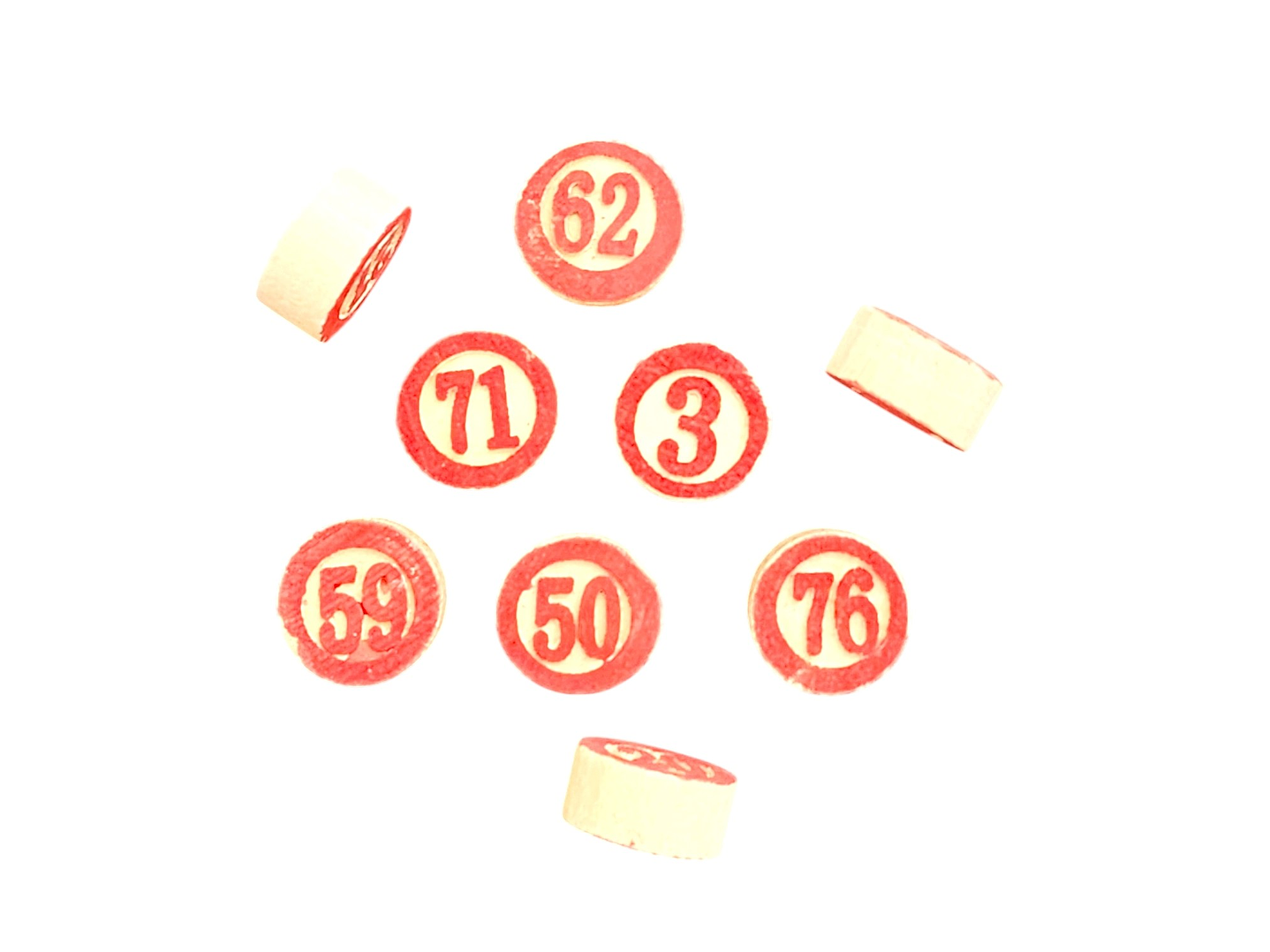 Juego de Bingo Lotería Cartón y Madera 12053 4