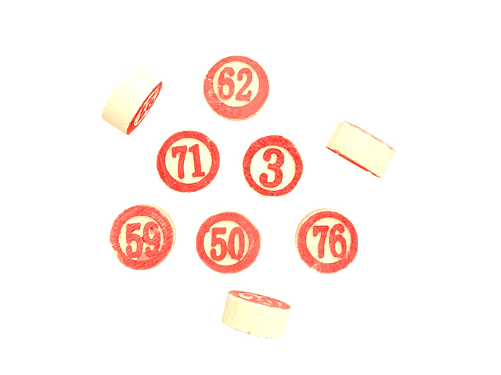 Juego de Bingo Lotería Cartón y Madera 12053 4