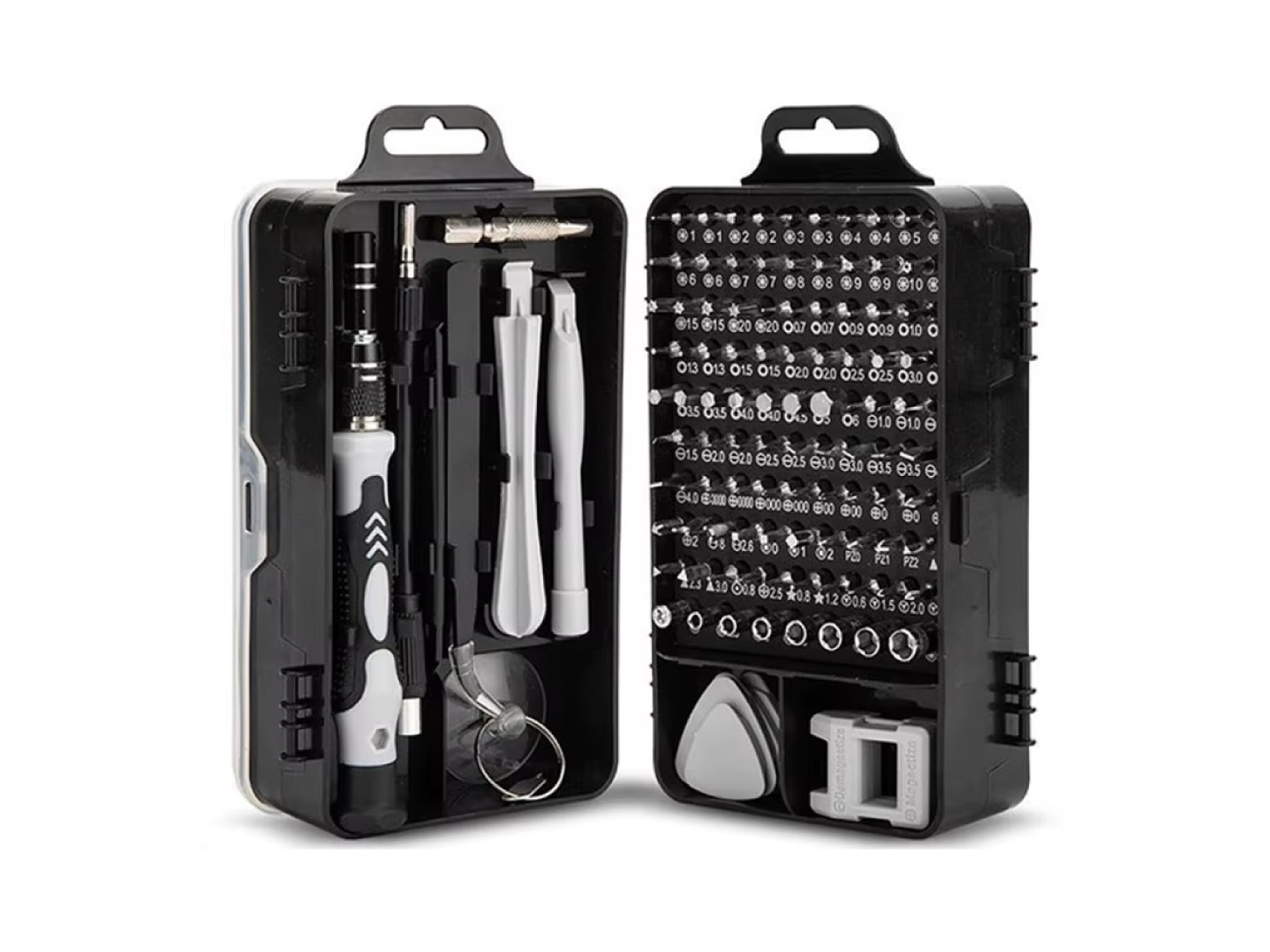 Kit 115 herramientas Destornilladores Precisión 13101 1