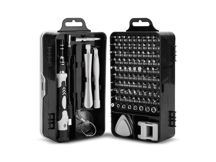 Kit 115 herramientas Destornilladores Precisión 13101 1