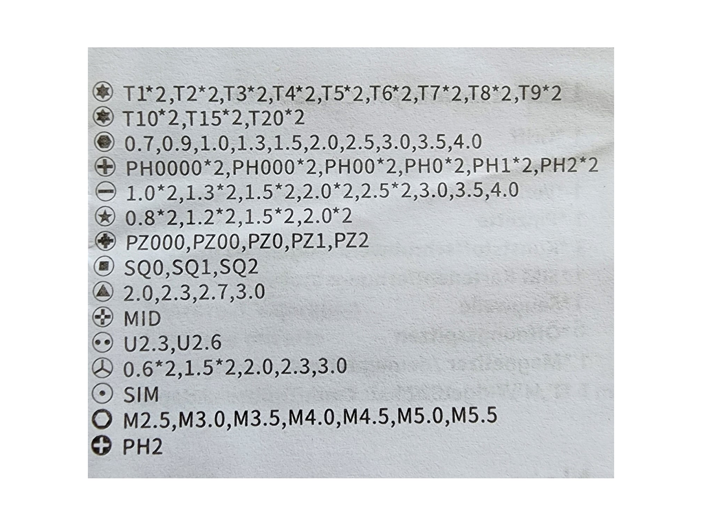 Kit 115 herramientas Destornilladores Precisión 13101 5