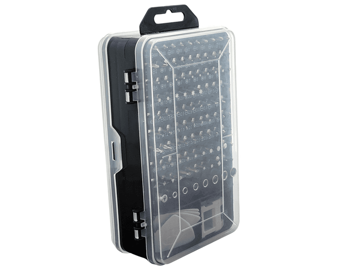 Kit 115 herramientas Destornilladores Precisión 13101 7