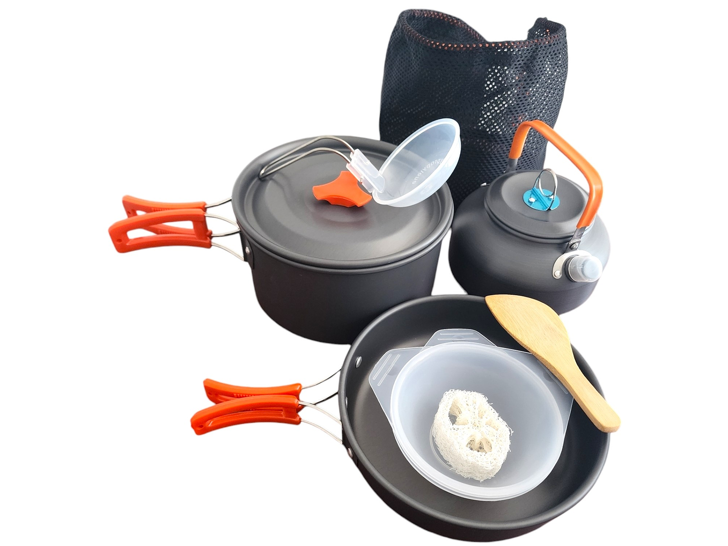 Set Ollas Outdoor Camping Cocinilla Utensilios DS-308 13274 4