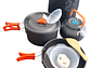 Set Ollas Outdoor Camping Cocinilla Utensilios DS-308 13274 - Miniatura 4