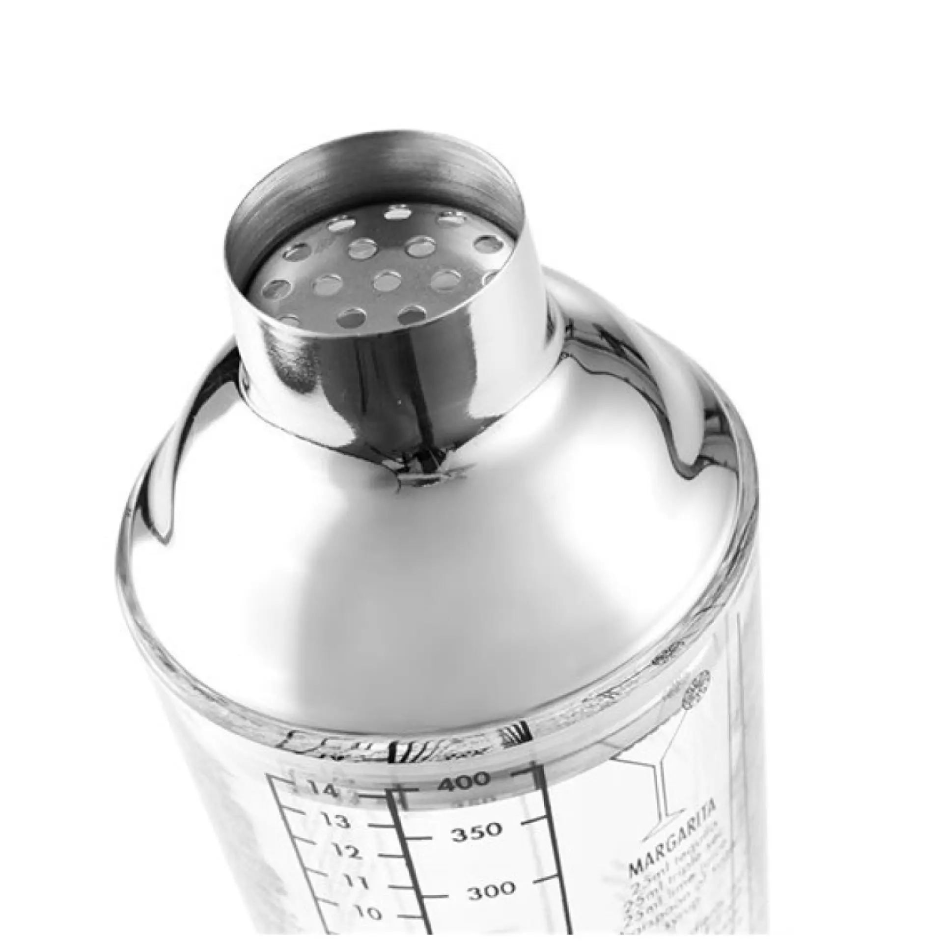 Coctelera Shaker De Vidrio Con Recetas De 400 Ml 14005 3