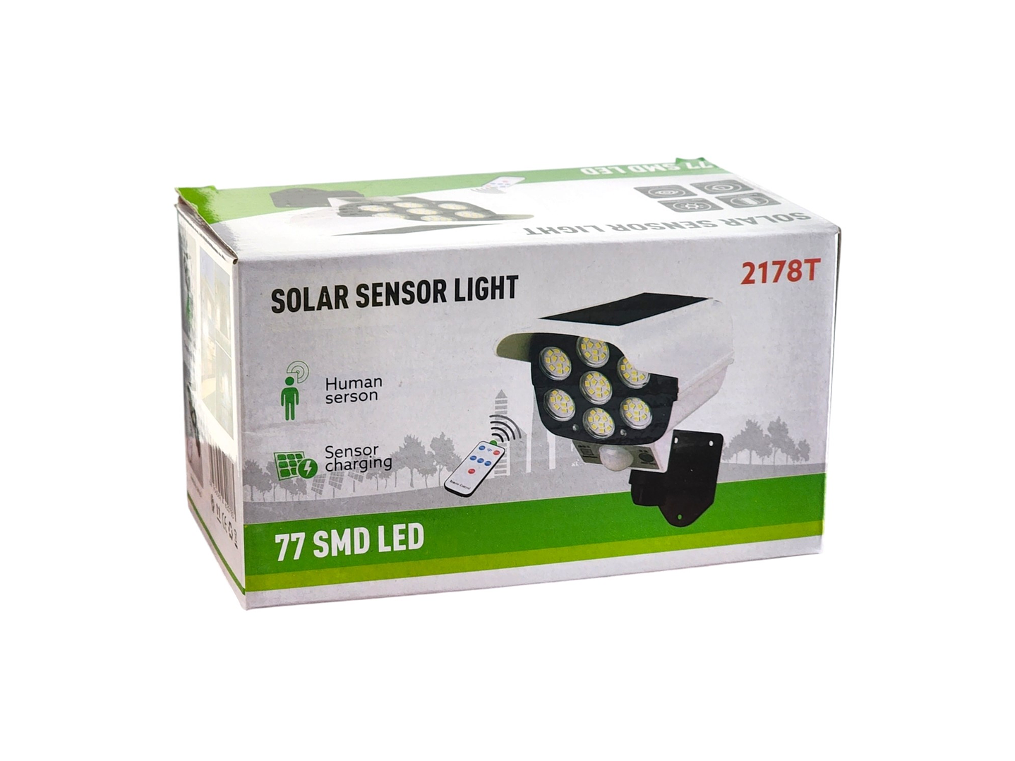 Foco Solar Led Con Sensor de Movimiento Tipo Cámara 15448 5