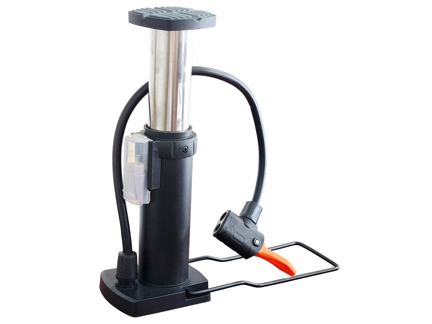 Inflador de Aire Bombín de Pie Pedal + Agujas 18187 1