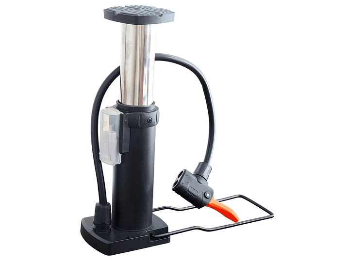 Inflador de Aire Bombín de Pie Pedal + Agujas 18187 1