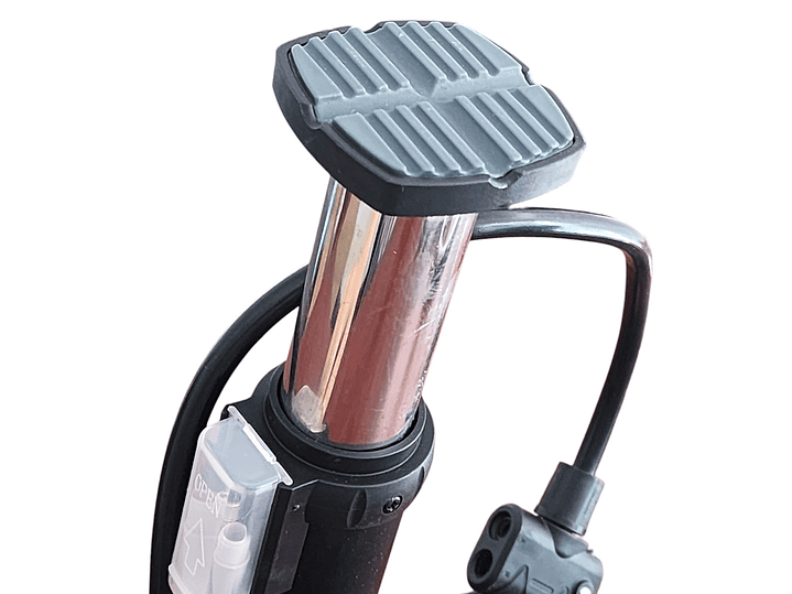 Inflador de Aire Bombín de Pie Pedal + Agujas 18187 4