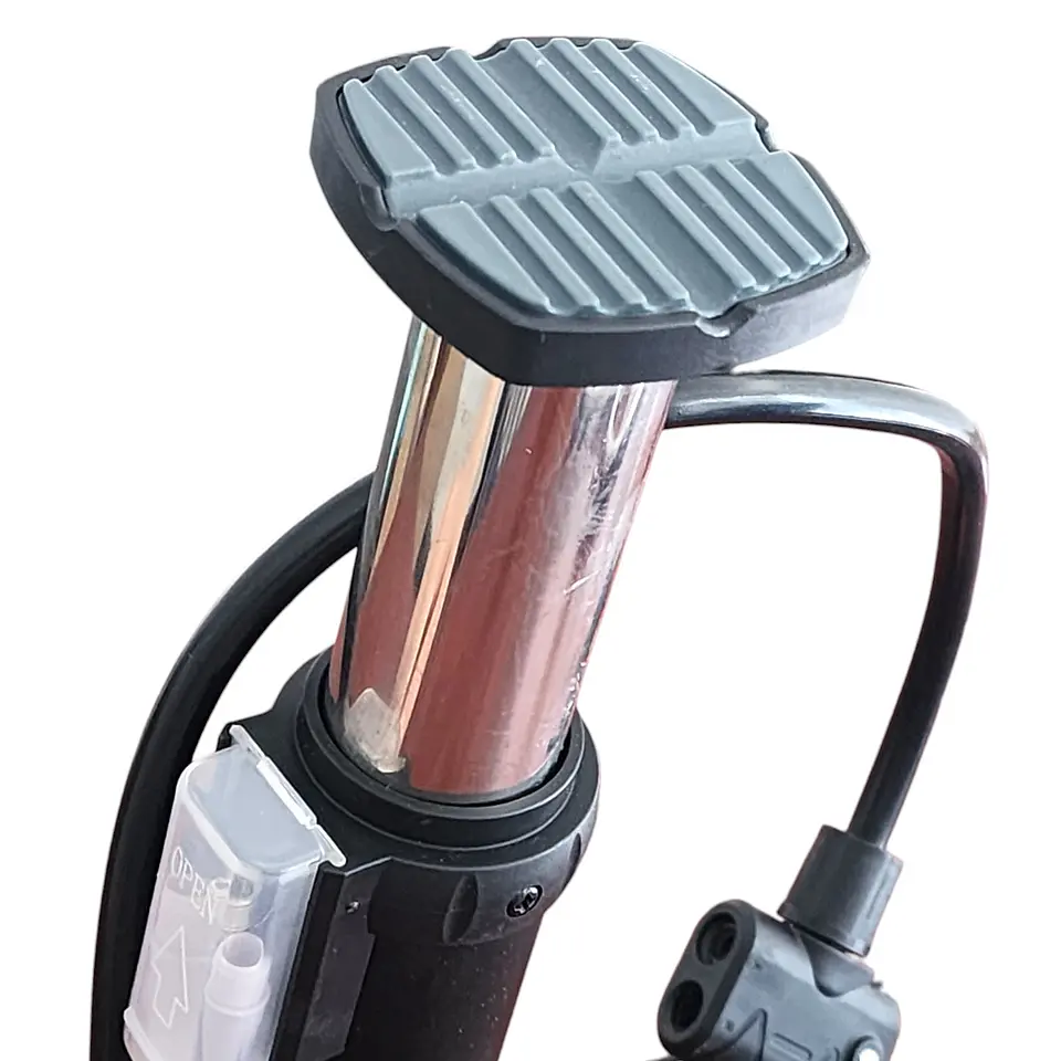 Inflador de Aire Bombín de Pie Pedal + Agujas 18187 4