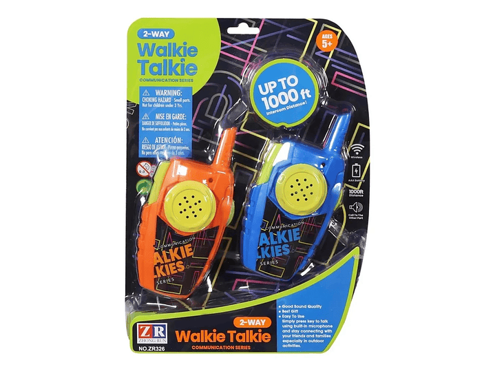 Kit 2 Walkie Talkie 300m para Niños 55265 1