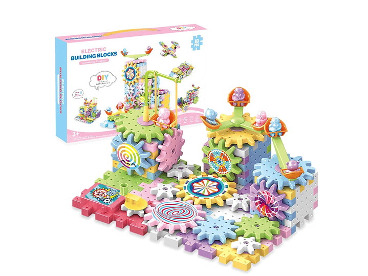 Bloques De Construcción De Engranaje Eléctrico Niños 55436 1