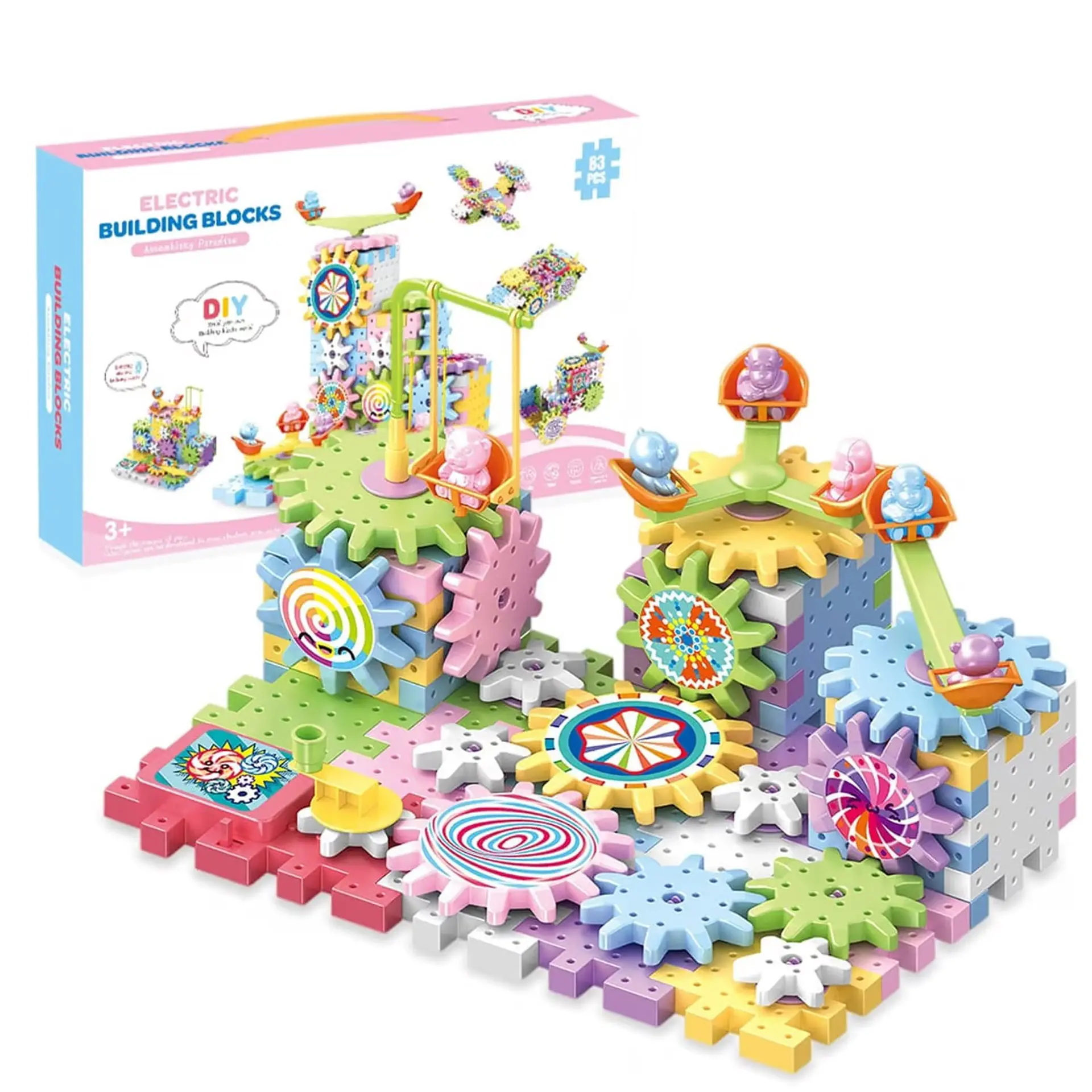 Bloques De Construcción De Engranaje Eléctrico Niños 55436 1