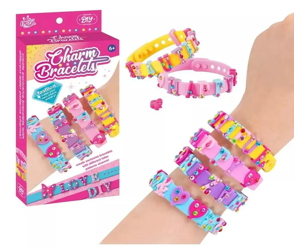 Kit de Pulseras Niña Armar y Decorar Con accesorios 55441 1