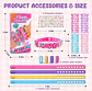 Kit de Pulseras Niña Armar y Decorar Con accesorios 55441 - Miniatura 2
